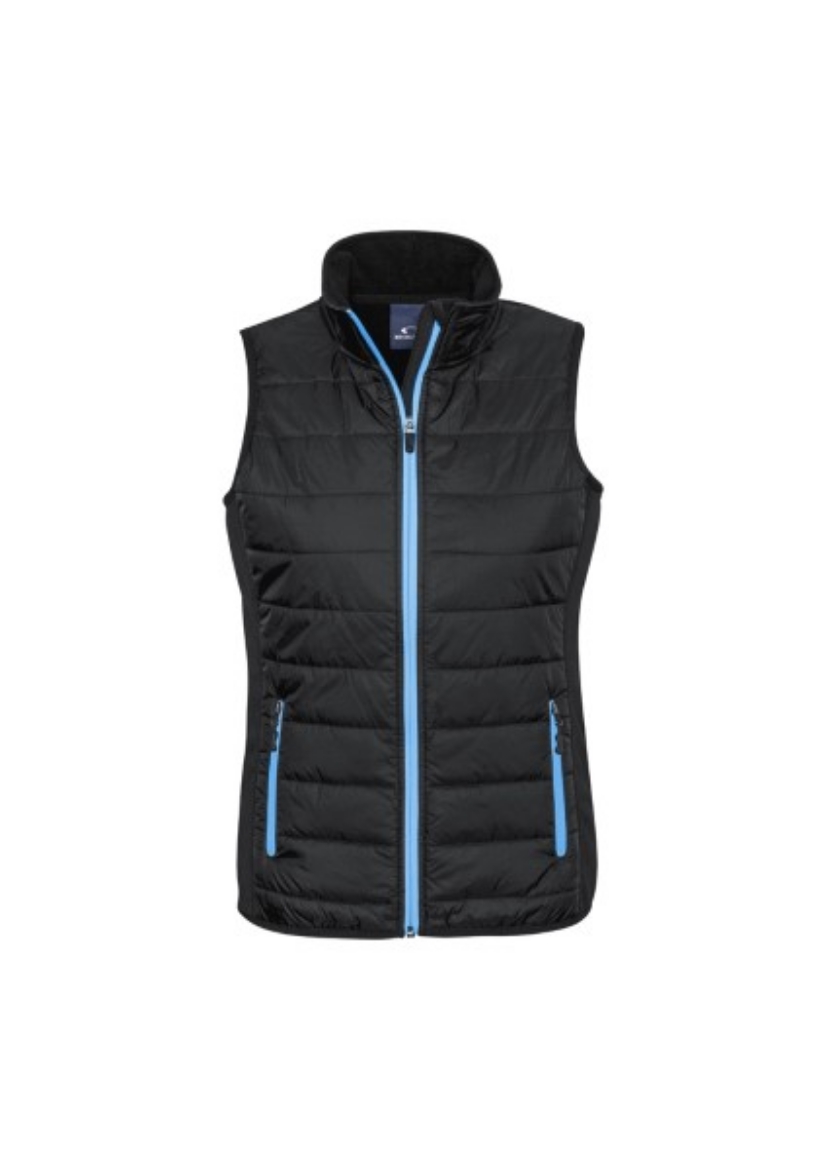 Picture of Biz Collection Ladies Stealth Tech Hybrid Quilted Vest