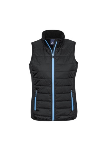 Picture of Biz Collection Ladies Stealth Tech Hybrid Quilted Vest