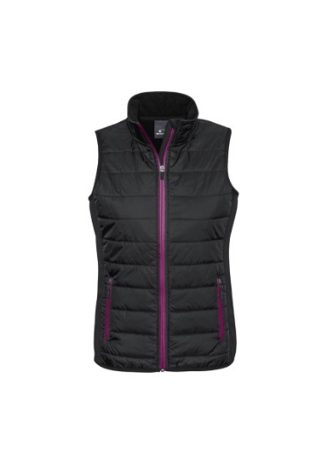 Picture of Biz Collection Ladies Stealth Tech Hybrid Quilted Vest