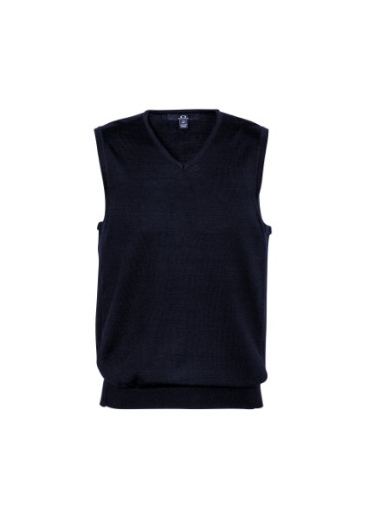 Picture of Biz Collection Mens Milano Vest 50% Wool, 50% Acrylic