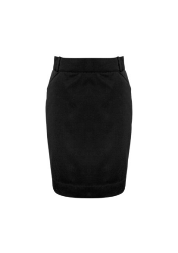 Picture of Biz Collection Ladies Detroit Flexi Band Skirt 65% polyester 35% viscose