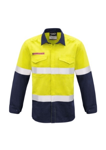 Picture of Syzmik Flame Resistant Shirt Lightweight with Reflective Tape Metatech HRC1, ATPV 6cal