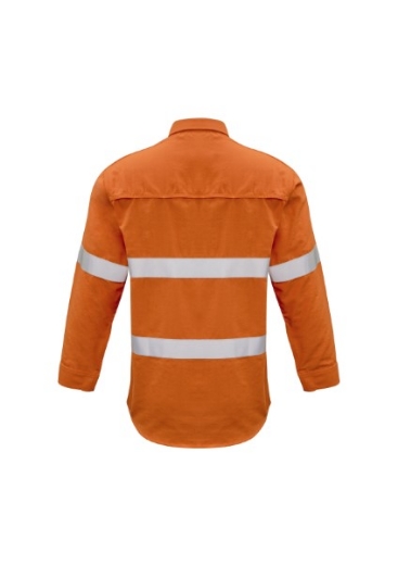 Picture of Syzmik Flame Resistant Shirt Closed front with Reflective Tape HRC1