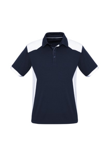 Picture of Biz Collection Mens Rival Polo Shirt 100% Polyester Micro Interlock