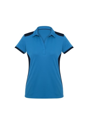 Picture of Biz Collection Ladies Rival Polo Shirt 100% Polyester Micro Interlock