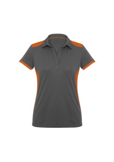 Picture of Biz Collection Ladies Rival Polo Shirt 100% Polyester Micro Interlock