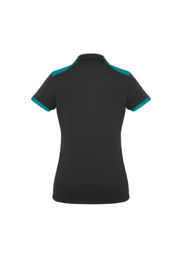 Picture of Biz Collection Ladies Rival Polo Shirt 100% Polyester Micro Interlock