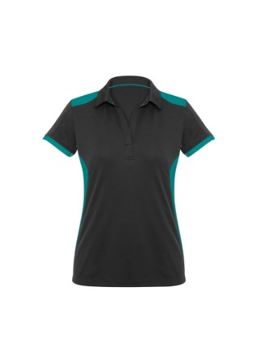 Picture of Biz Collection Ladies Rival Polo Shirt 100% Polyester Micro Interlock