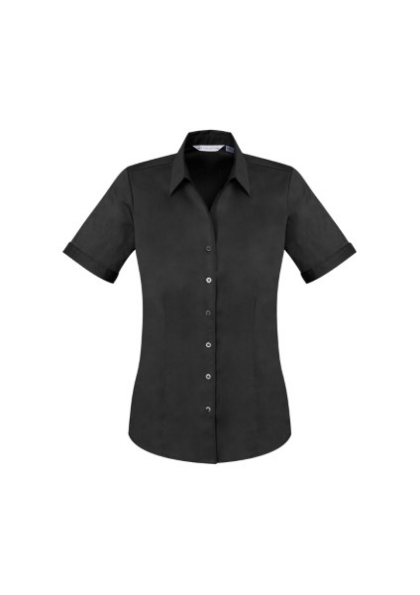 Picture of Biz Collection Ladies Monaco Shirt Short Sleeve Cotton Rich