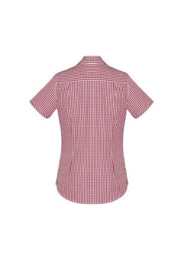 Picture of Biz Corporates Ladies Springfield Shirt Short Sleeve