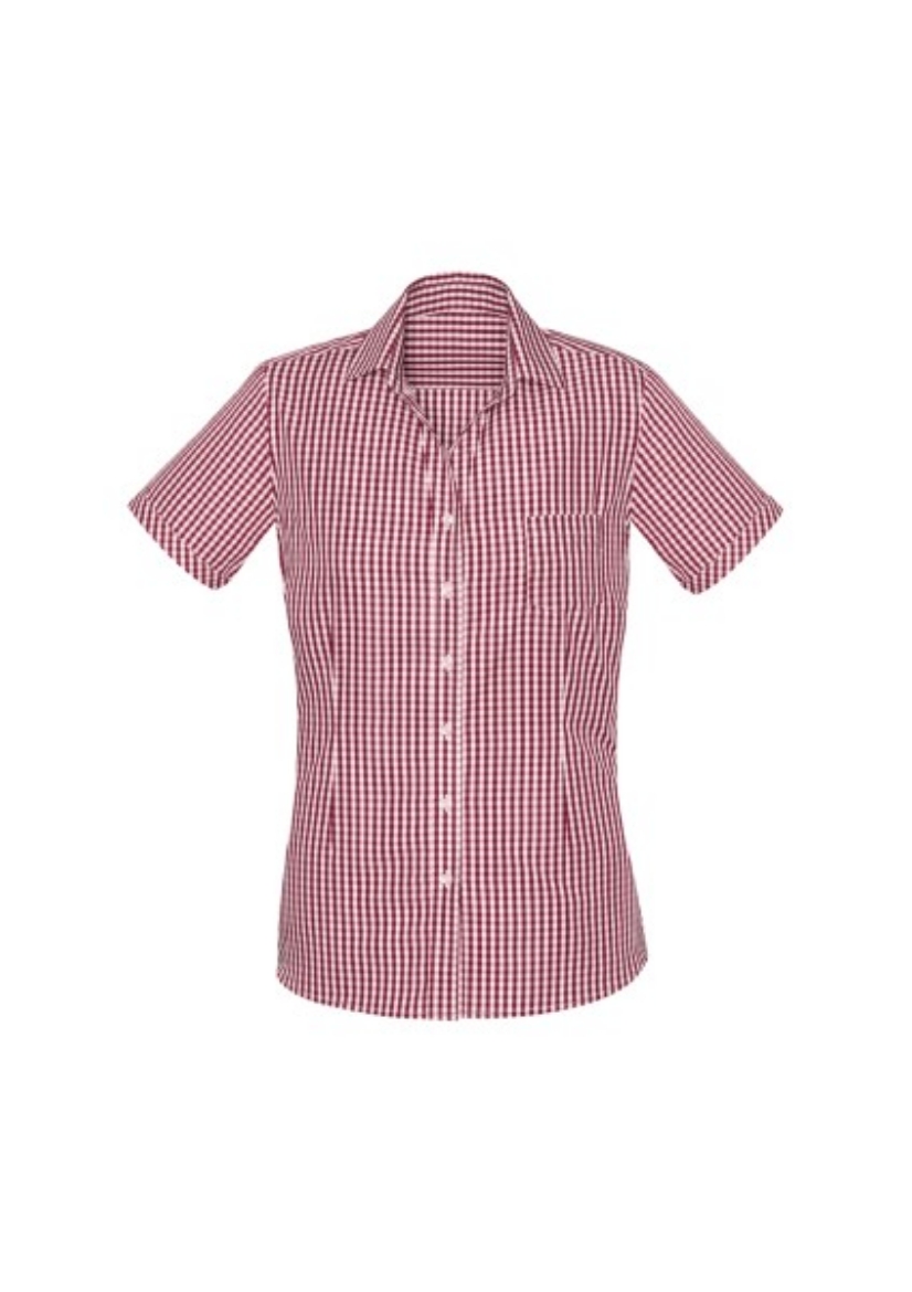 Picture of Biz Corporates Ladies Springfield Shirt Short Sleeve