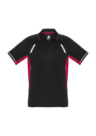 Picture of Biz Collection Mens Renegade Polo Shirt 100% Bizcool breathable polyester