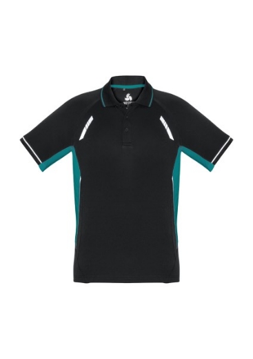 Picture of Biz Collection Mens Renegade Polo Shirt 100% Bizcool breathable polyester