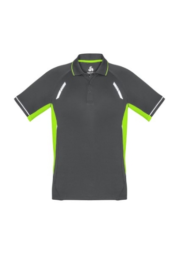 Picture of Biz Collection Mens Renegade Polo Shirt 100% Bizcool breathable polyester