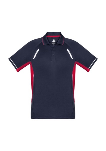 Picture of Biz Collection Mens Renegade Polo Shirt 100% Bizcool breathable polyester