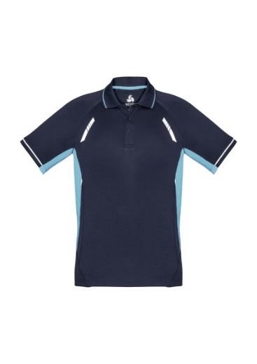 Picture of Biz Collection Mens Renegade Polo Shirt 100% Bizcool breathable polyester