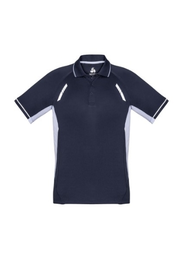 Picture of Biz Collection Mens Renegade Polo Shirt 100% Bizcool breathable polyester