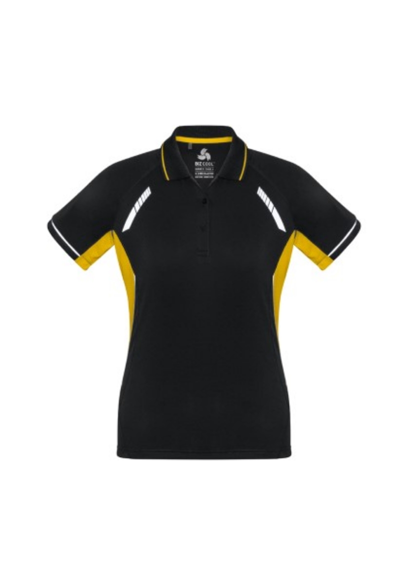 Picture of Biz Collection Ladies Renegade Polo Shirt 100% Bizcool breathable polyester