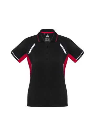 Picture of Biz Collection Ladies Renegade Polo Shirt 100% Bizcool breathable polyester