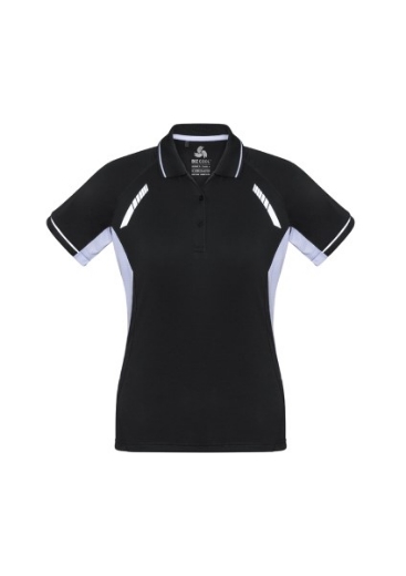 Picture of Biz Collection Ladies Renegade Polo Shirt 100% Bizcool breathable polyester