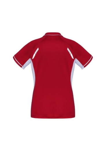Picture of Biz Collection Ladies Renegade Polo Shirt 100% Bizcool breathable polyester