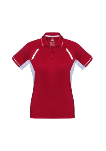 Picture of Biz Collection Ladies Renegade Polo Shirt 100% Bizcool breathable polyester