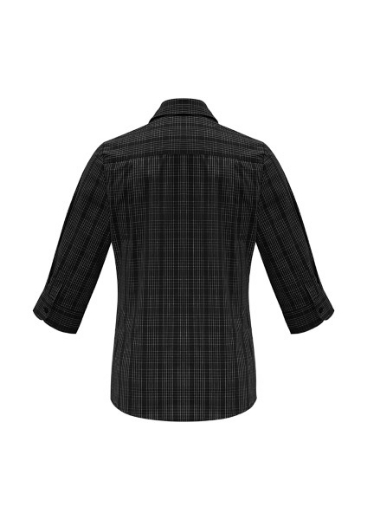 Picture of Biz Collection Ladies Harper Shirt 3/4 Sleeve Easy Care 65% Polyester 35% Cotton