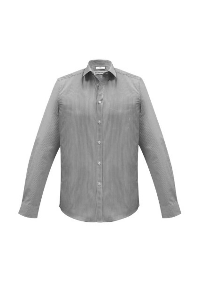 Picture of Biz Collection Mens Euro Shirt Long Sleeve Easy Care 65% Polyester 35% Cotton