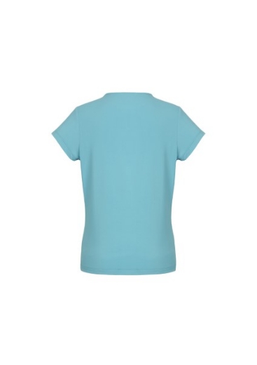 Picture of Biz Corporates Ladies Blaise Top Short Sleeve 95% Polyester, 5% Elastane