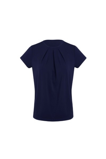 Picture of Biz Corporates Ladies Blaise Top Short Sleeve 95% Polyester, 5% Elastane
