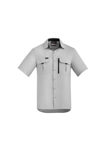 Picture of Syzmik Mens Outdoor Shirt Polyester Ripstop Short Sleeve