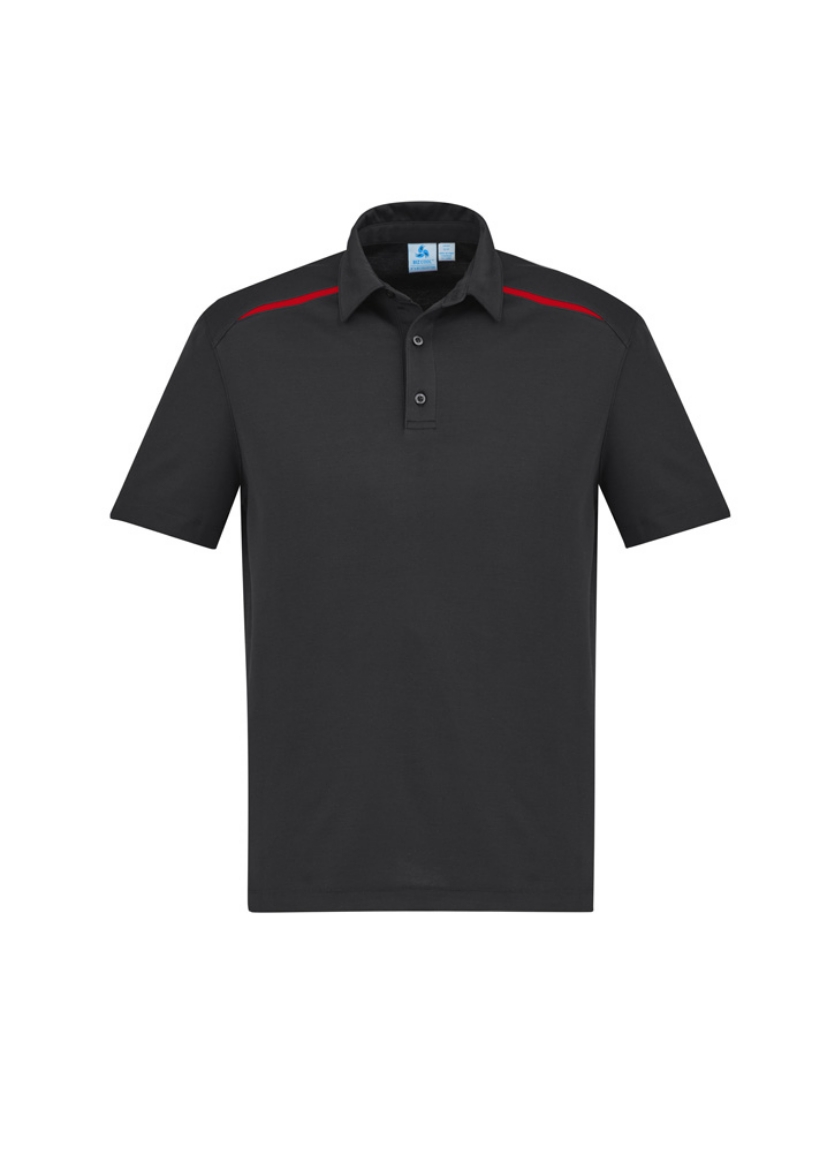 Picture of Biz Collection Mens Sonar Polo Shirt 80% Bizcool polyester 20% Cotton Back