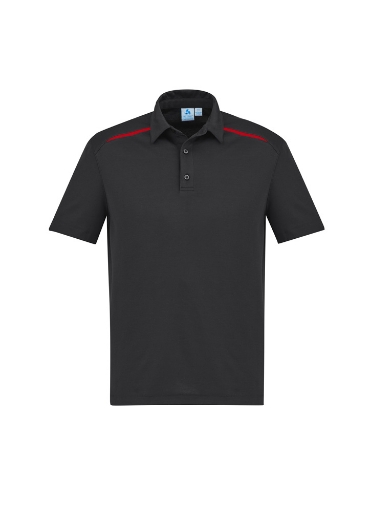 Picture of Biz Collection Mens Sonar Polo Shirt 80% Bizcool polyester 20% Cotton Back