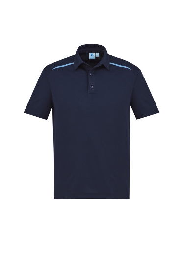 Picture of Biz Collection Mens Sonar Polo Shirt 80% Bizcool polyester 20% Cotton Back