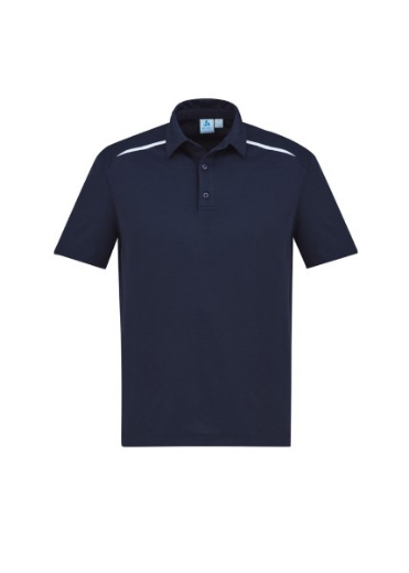 Picture of Biz Collection Mens Sonar Polo Shirt 80% Bizcool polyester 20% Cotton Back