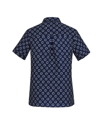 Picture of Bizcare Ladies Daisy Print Shirt Short Sleeve