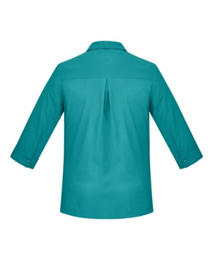 Picture of Bizcare Ladies Easy Stretch Plain Shirt 3/4 Sleeve