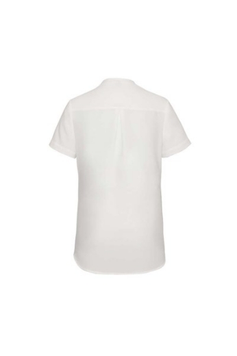 Picture of Biz Corporates Ladies Juliette Plain Shirt Short Sleeve 100% Polyester