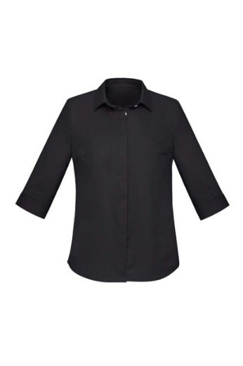 Picture of Biz Corporates Ladies Charlie 3/4 Sleeve Shirt