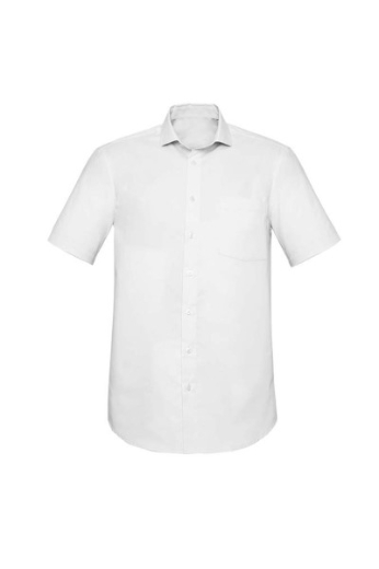 Picture of Biz Corporates Mens Charlie Classic Fit Short Sleeve Shirt