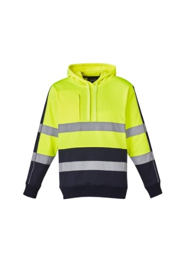Picture of Syzmik Unisex Hi Vis Stretch Taped Hoodie