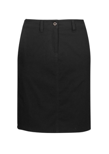 Picture of Biz Collection Ladies Lawson Chino Skirt