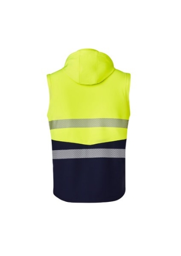 Picture of Syzmik Hi Vis 2 in 1 Soft Shell Jacket with Stretch Reflective Tape