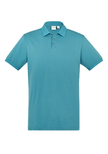 Picture of Biz Collection Mens City Polo Shirt Cotton/Elastane