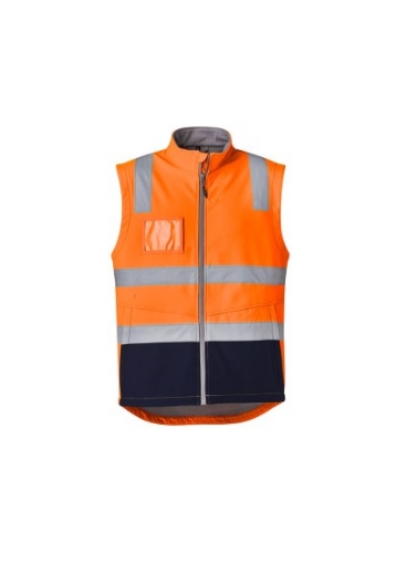 Picture of Syzmik Hi Vis Soft Shell Vest with Reflective Tape