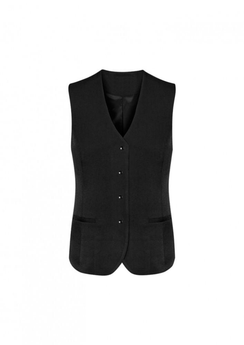 Picture of Biz Corporates Ladies Longline Vest Comfort Wool Stretch