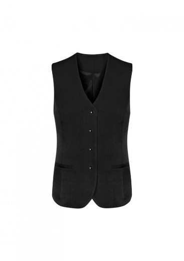 Picture of Biz Corporates Ladies Longline Vest Comfort Wool Stretch