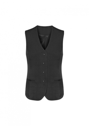 Picture of Biz Corporates Ladies Longline Vest Comfort Wool Stretch
