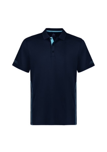 Picture of Biz Collection Mens Balance Polo Shirt Short Sleeve