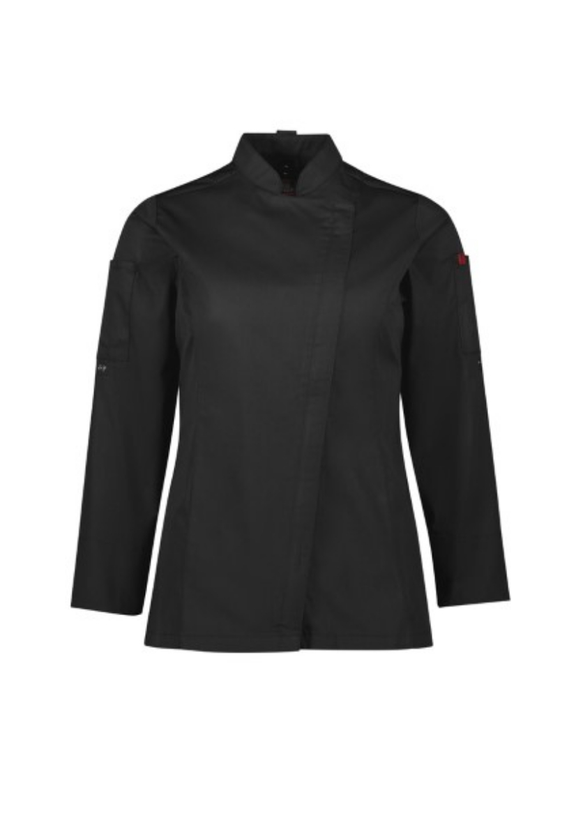 Picture of Biz Collection Ladies Alfresco Long Sleeve Chef Jacket